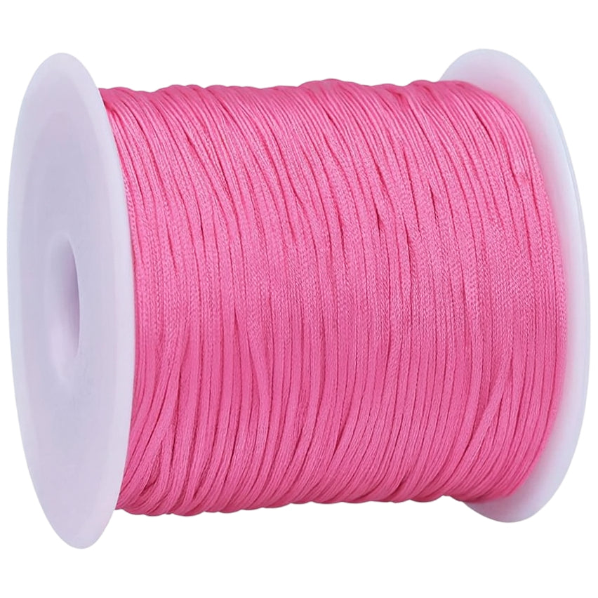 1mm Cotton Waxed Cord 175 Yards String for Jewelry Making, Beading, and Bracelets