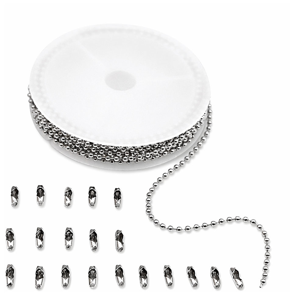 Plated Iron Rolo Link Cable Chain Roll for Jewelry Making Necklace Bracelet and DIY Craft Supplies