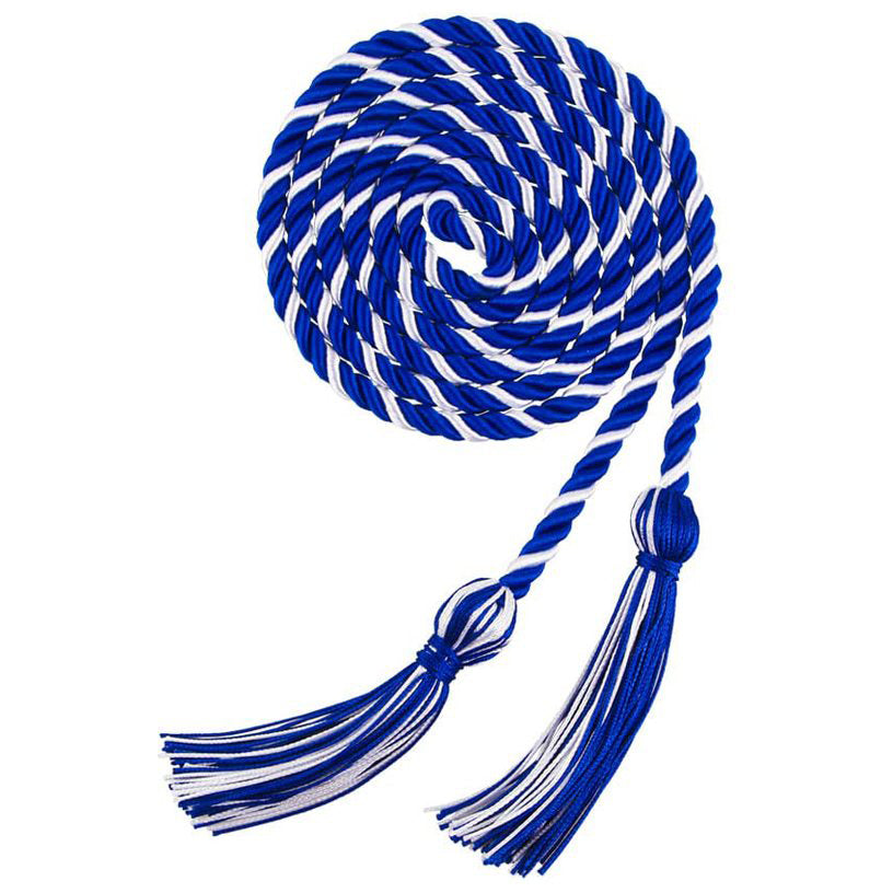 67 Inches Gold Graduation Cords for 2025 Ceremonies Braided Style Honor Tassel Rope
