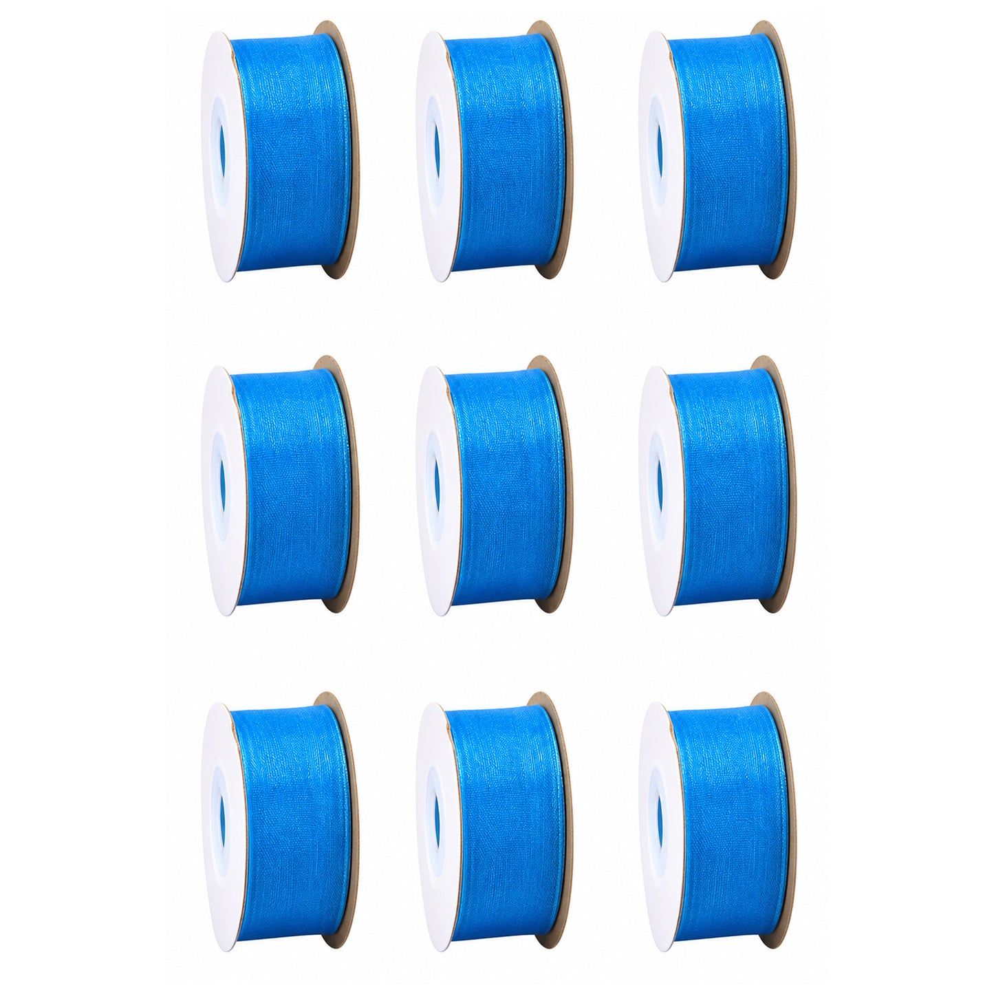 Ribbon Set for Gift Wrapping Weddings Crafts Bows and DIY Decorations, Pack of 9
