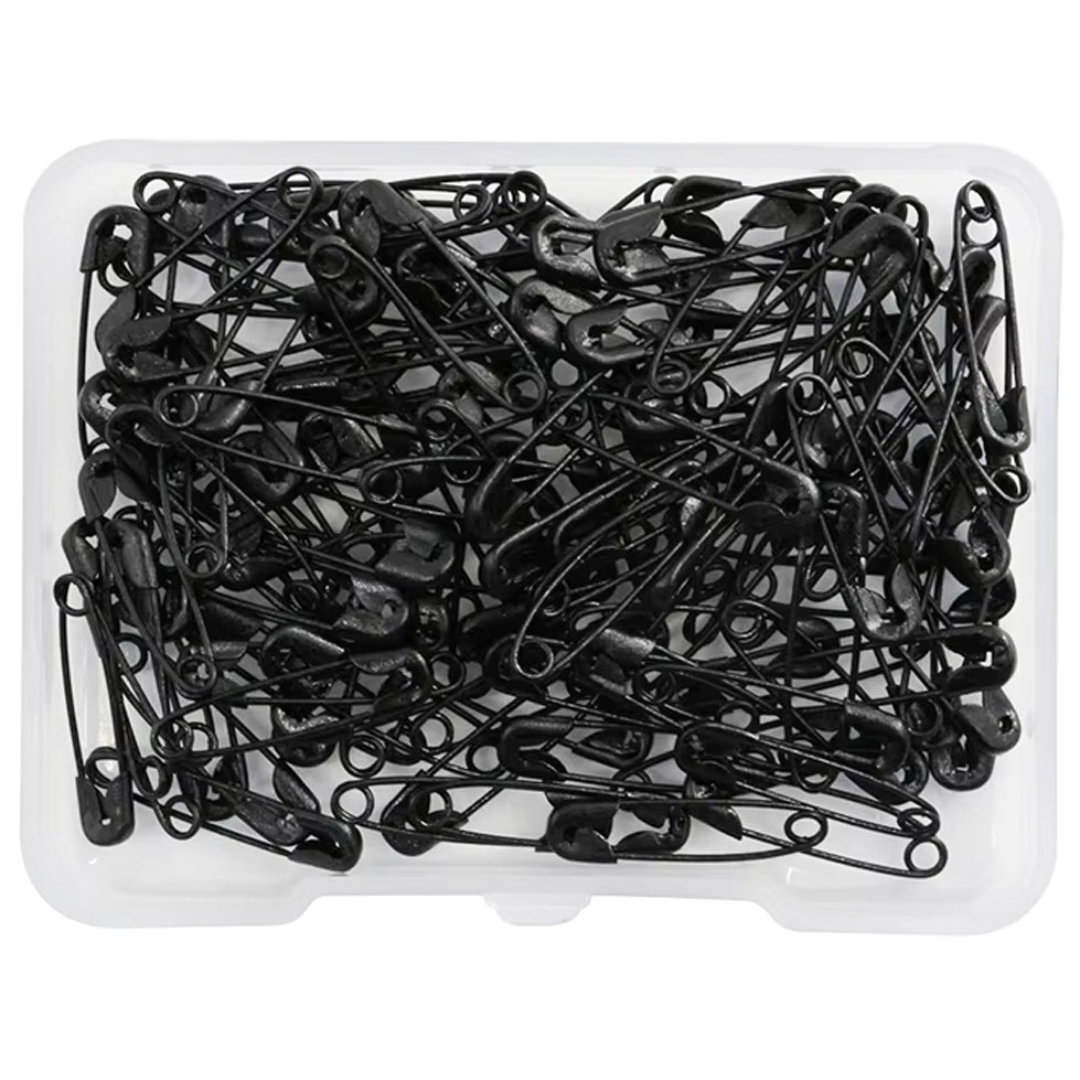 120Pcs Mini Safety Pins 19mm for Sewing, Tagging, Crafts, Jewelry Making, and Clothing Repairs