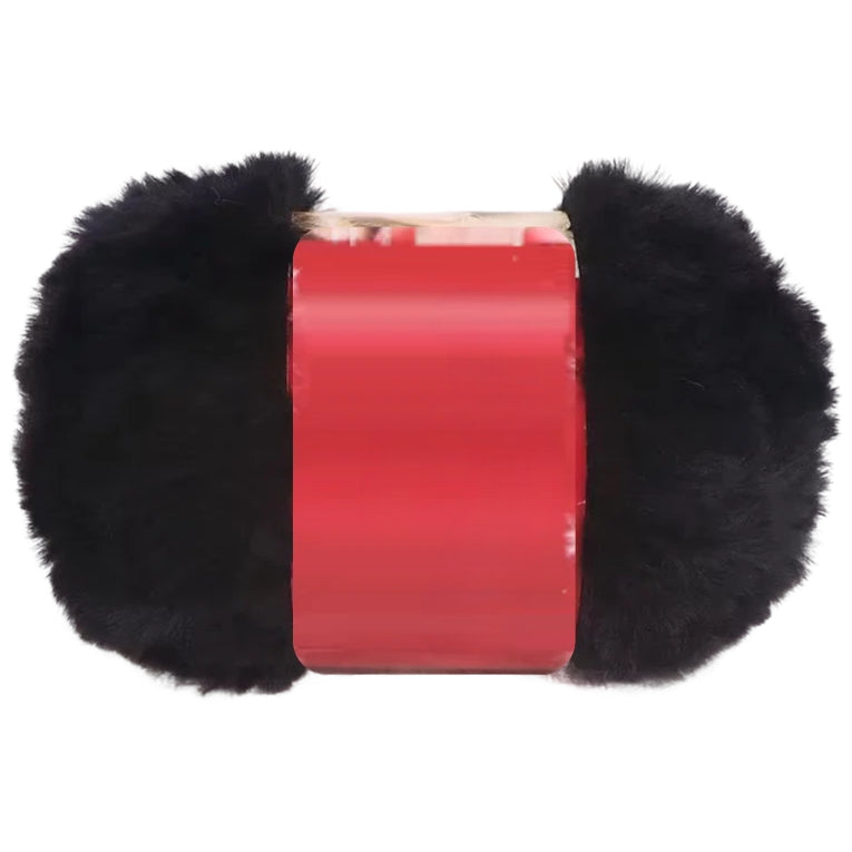 Soft Chunky Fur Knit Blanket Yarn – Lightweight Faux Fur Velvet Yarn for Cozy Projects, 50Grams/1.76oz 32 Yards