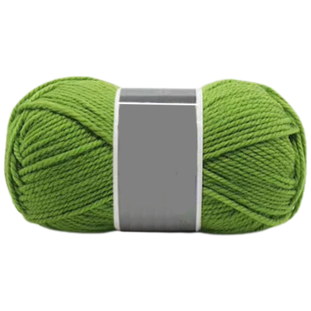 Bulky Merino Wool and Acrylic Blended Knitting Yarn for Craft Projects, 100 Grams/3.53oz 120 Yards