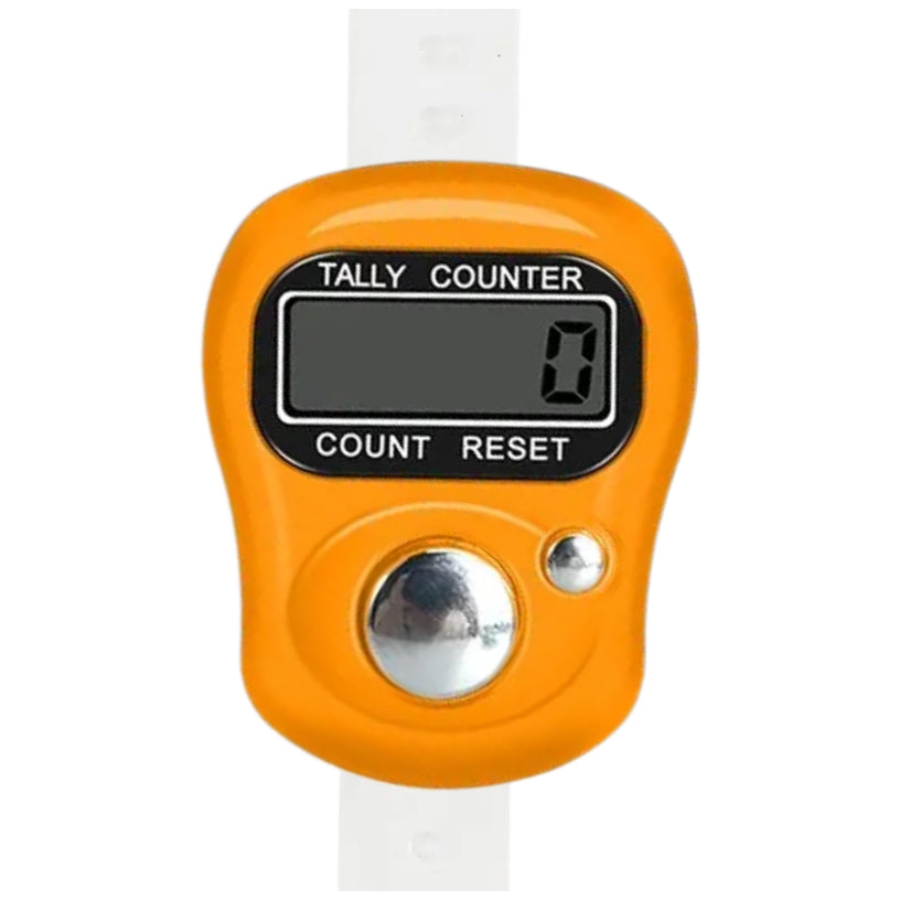 Adjustable Digital Row Tally Counter Tool with LCD for Sewing, Knitting, and Weaving