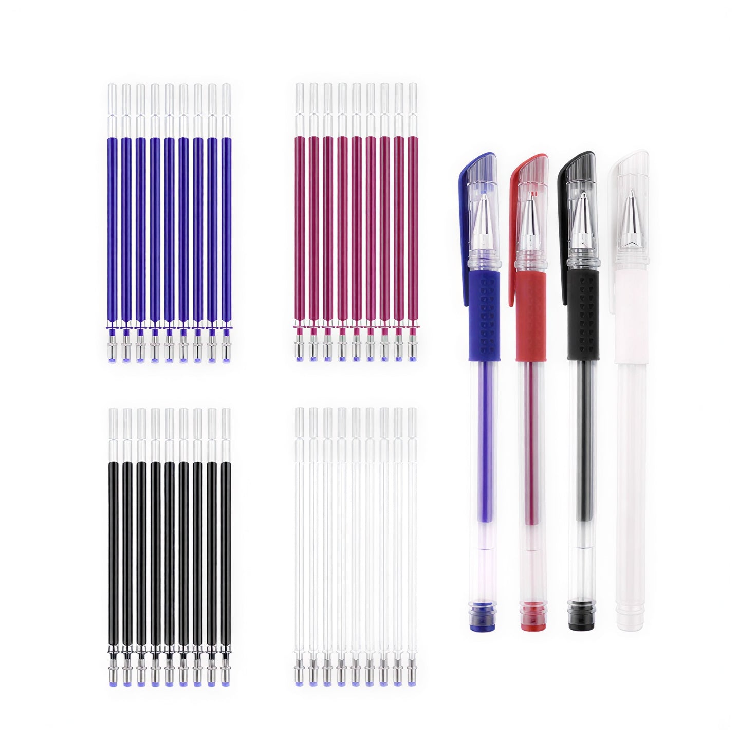 Heat Erasable Fabric Marking Pens with Refills for Quilting, Sewing, Dressmaking and DIY Tailoring