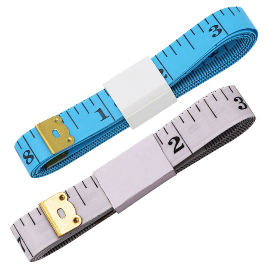 60-Inch 13mm 2 Piece Wide Double-Sided Soft Tape Measure for Sewing, Tailoring, Body, and Craft Measuring