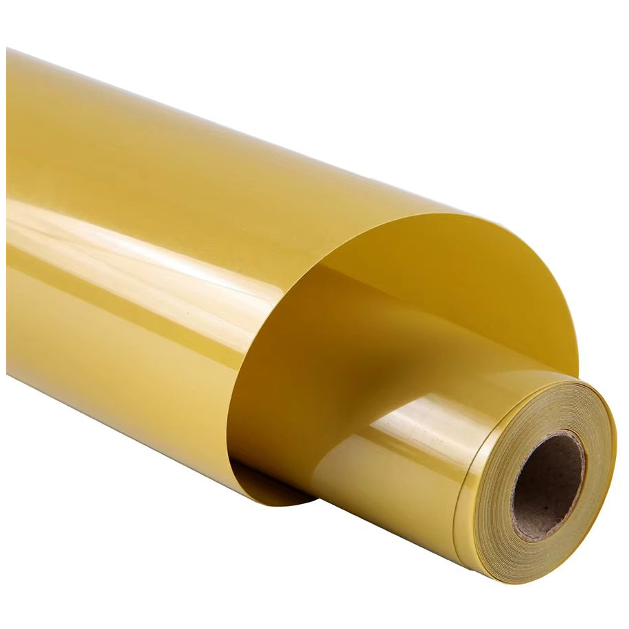 PVC Heat Transfer Vinyl 12x3 Ft Iron On Sheet for HTV Craft Projects