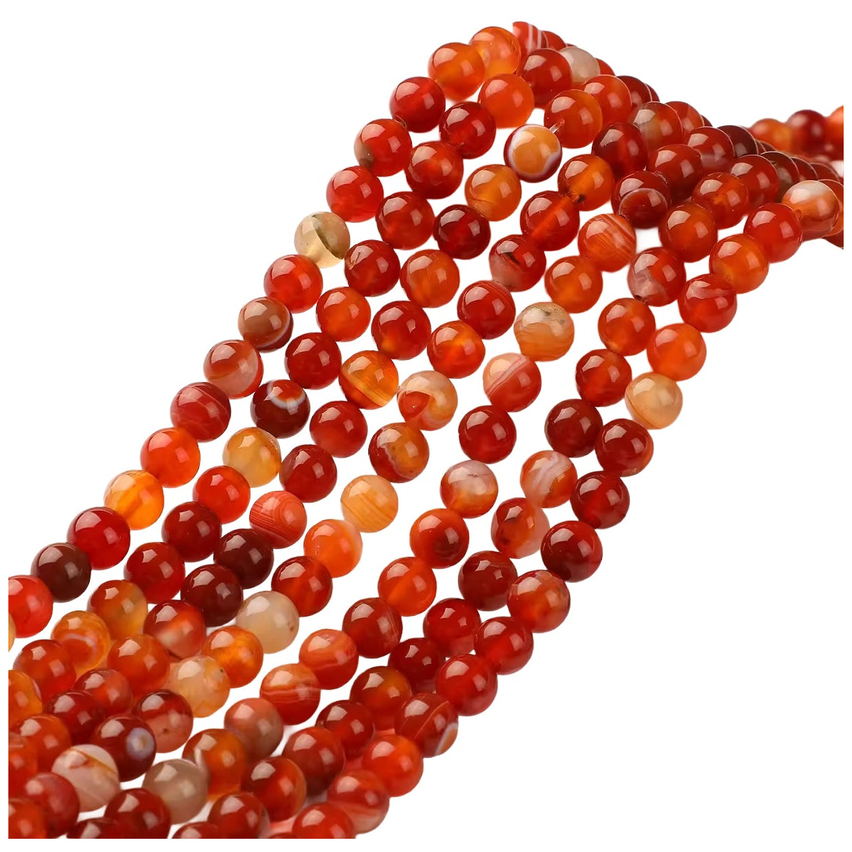 Multicolor Natural Gemstone Spacer Beads for DIY Bracelet and Necklace Making