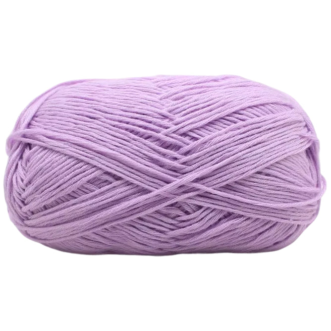 4-Ply Fingering Weight Yarn, 153 Yards 50g/1.76oz 100% Cotton Thin Yarn for Crochet & Knitting