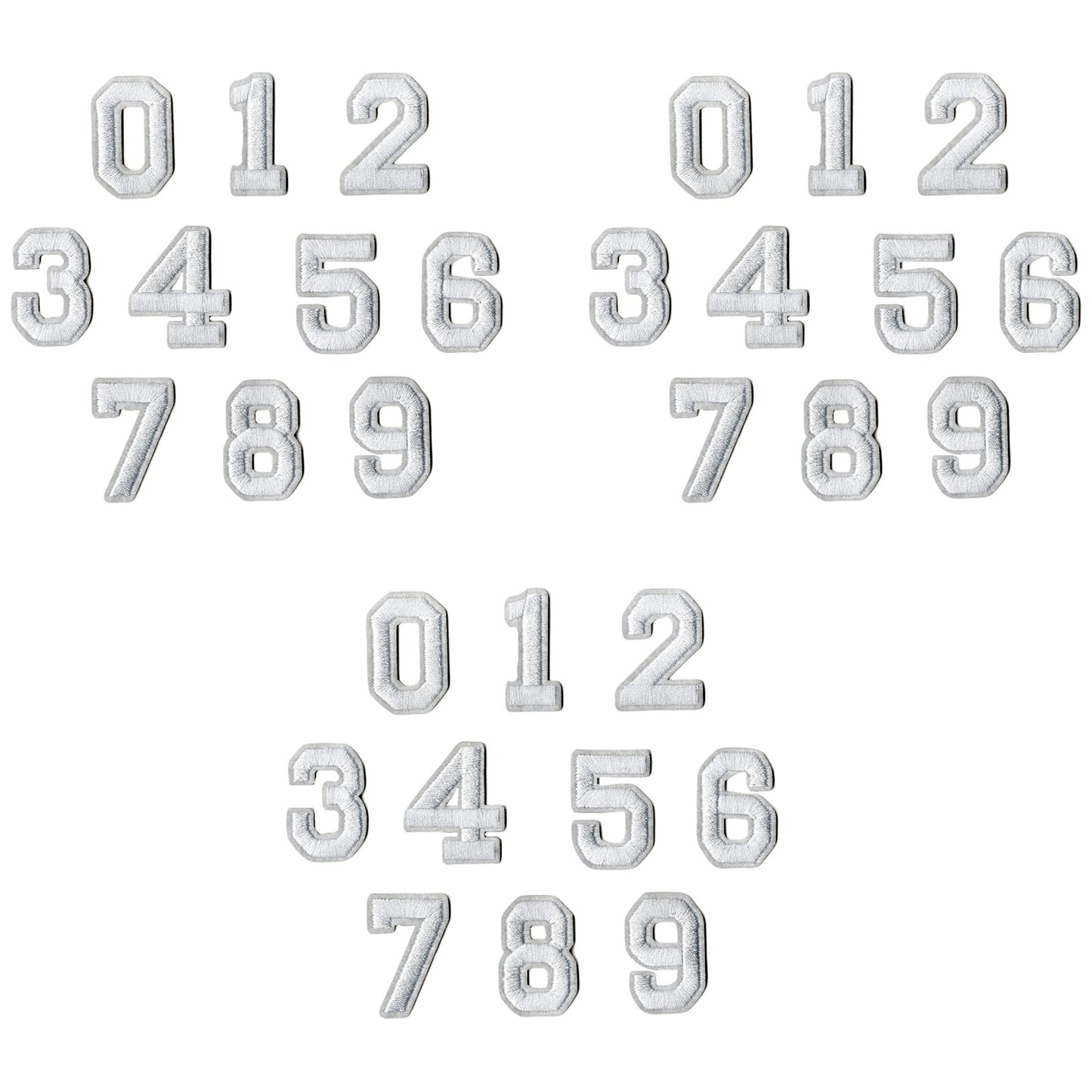 Iron On Alphabet Letter Patches A to Z Embroidered Applique for Clothes Hats Jeans