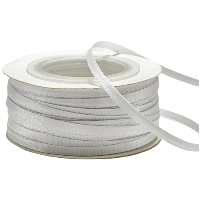 1/8 Inch Satin Ribbon 100 Yards Double-Faced for Gift Wrapping, Crafts, and Wedding Decorations