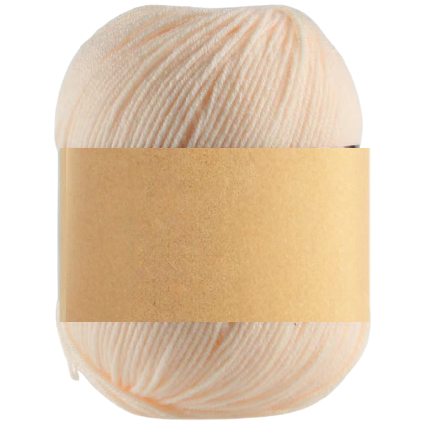 Silk Effect Microfiber Acrylic Yarn, Solid Colors for Baby Projects, 50 Grams/1.76oz 191 Yards