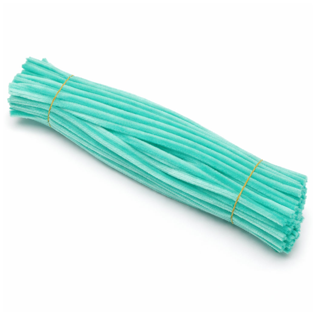 12 Inch Chenille Stem Pipe Cleaners 6 to 7 mm Thick for DIY Crafts and Decorations