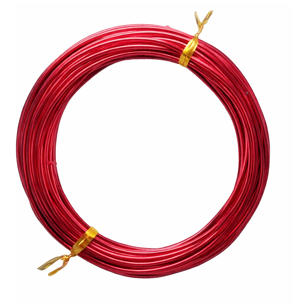 Aluminum Craft Wire 98.5 feet Bendable Metal Wire 1mm (18 Gauge) for Jewelry Making Sculpting Floral Wreath and DIY Crafts