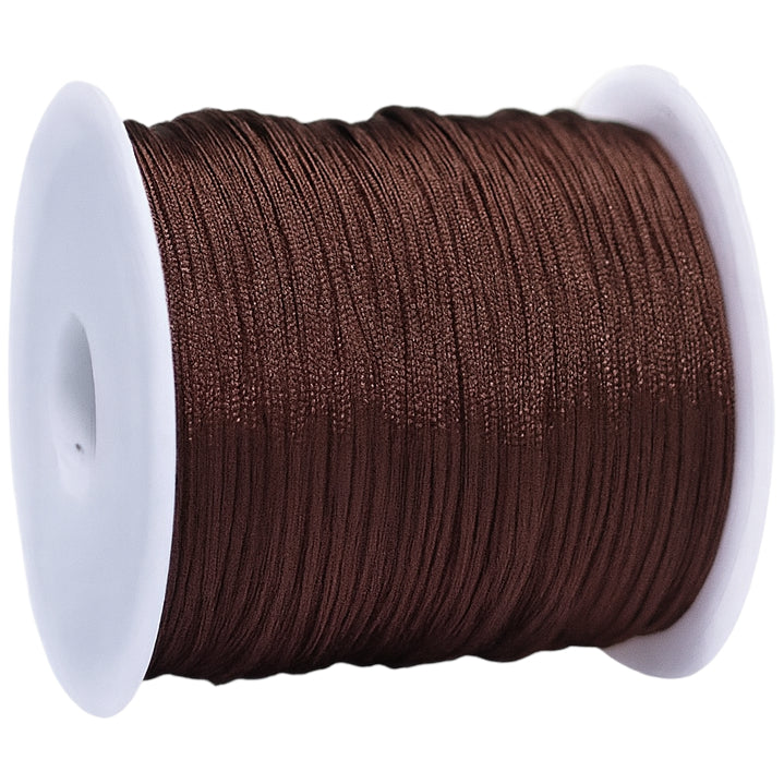 1mm Cotton Waxed Cord 175 Yards String for Jewelry Making, Beading, and Bracelets