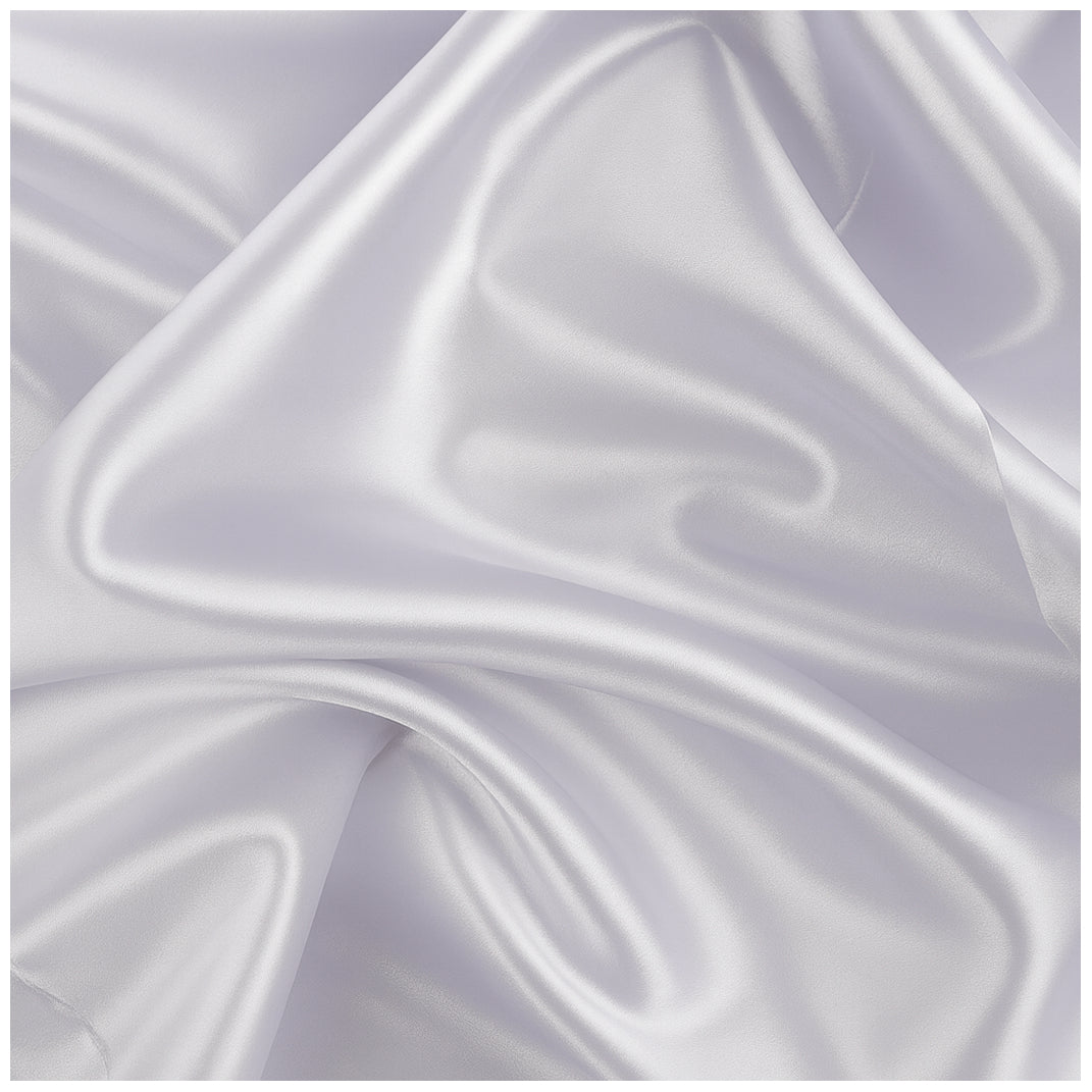 Silky Satin Fabric 1yard by 59inch Wide by The Yard for Wedding Dress, Sewing, and DIY Crafts