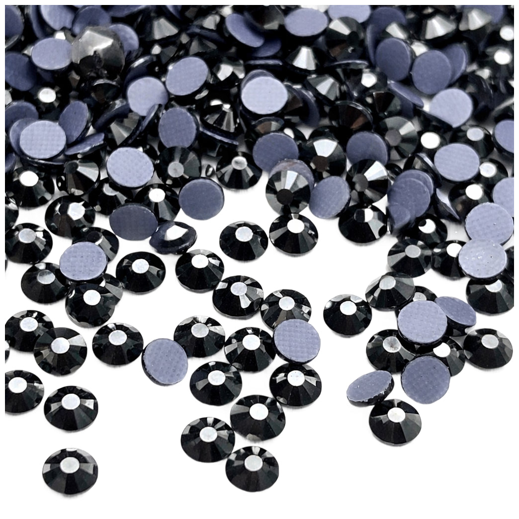 Shiny Hotfix Flatback Glass Rhinestones for Nail Art, Clothing, Crafts, DIY Crystal Decorations