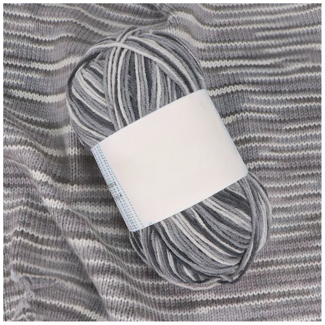 Soft Acrylic Variegated Baby Yarn – Fingering Weight for Knitting & Crochet, 50g/1.76oz 191 yards