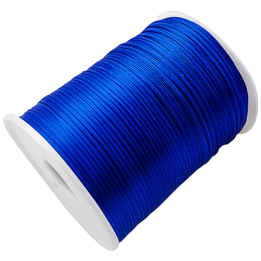 1.5mm 100m Strong Nylon Satin Cord for Jewelry Making, Beading, Macrame, and DIY Crafts