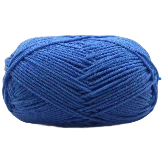 4-Ply Acrylic Yarn 50g/1.76oz 142 Yards, Tight Twist for Knitting and Crochet Projects