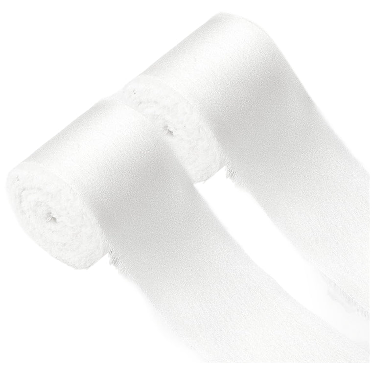 1.5 Inch Silk Satin Ribbon 10 Yards for Gift Wrapping and Wedding Decorations, Pack of 2
