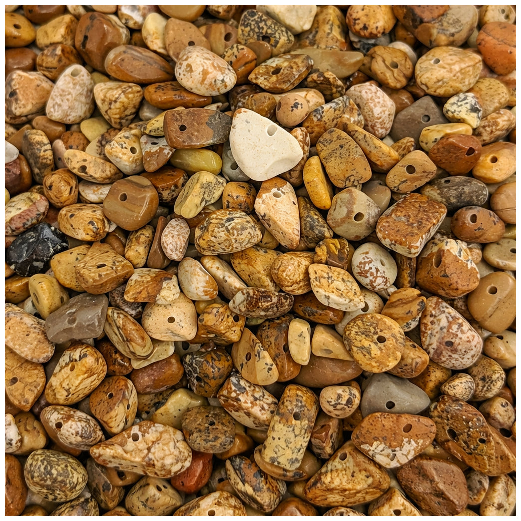Natural Irregular Chip Stone Beads 5 to 8 mm Multicolor Gemstone Chips for Jewelry Making