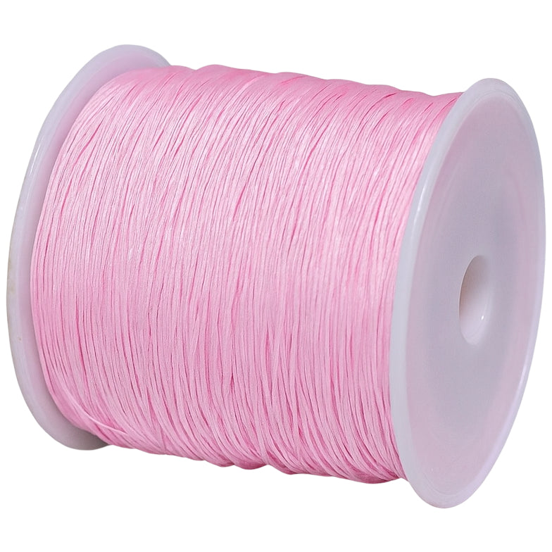 1mm Cotton Waxed Cord 175 Yards String for Jewelry Making, Beading, and Bracelets