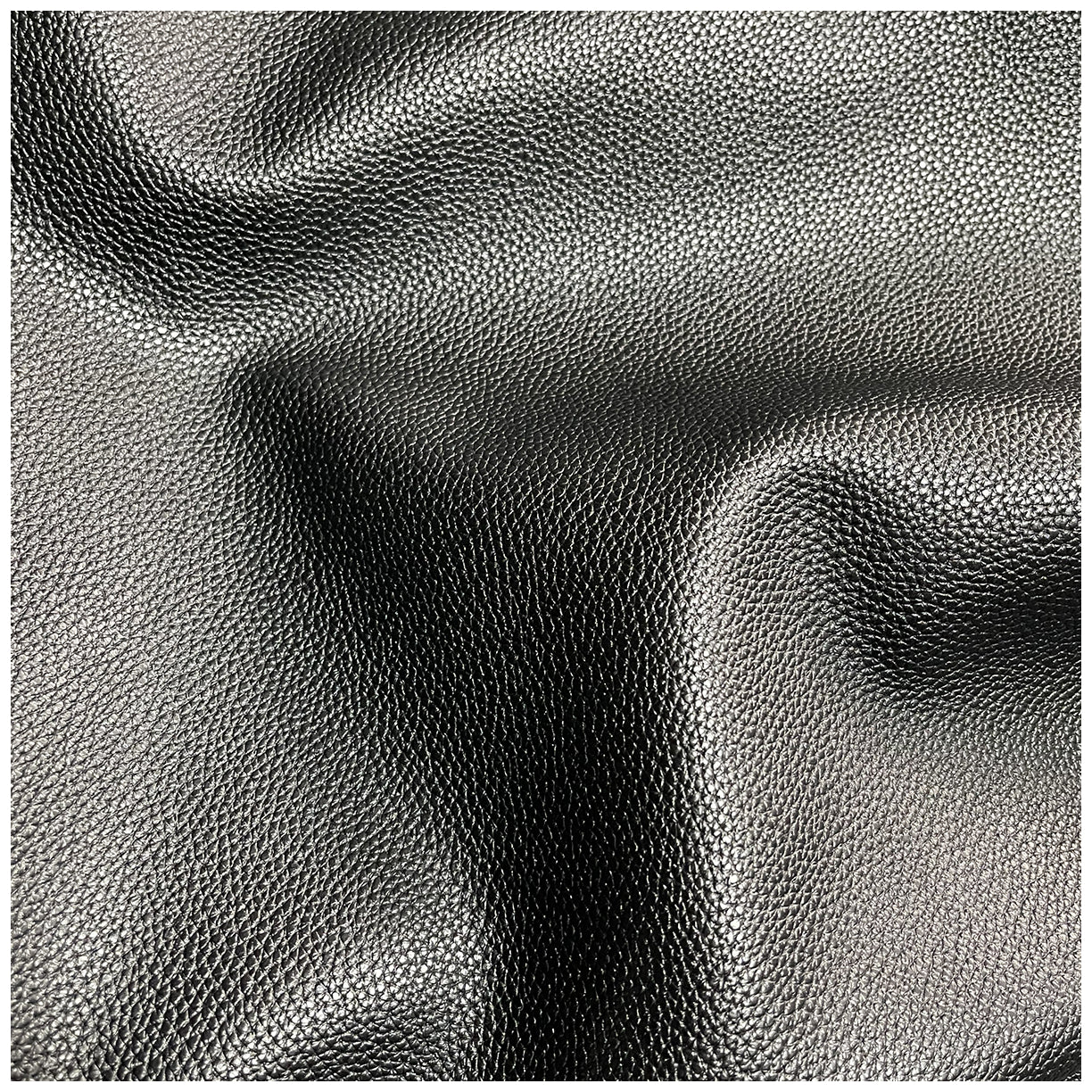Pebbled Pattern PU Faux Leather Fabric Sheet 54 x 36 Inch 0.95mm Thick for Upholstery, Sewing and DIY Crafts