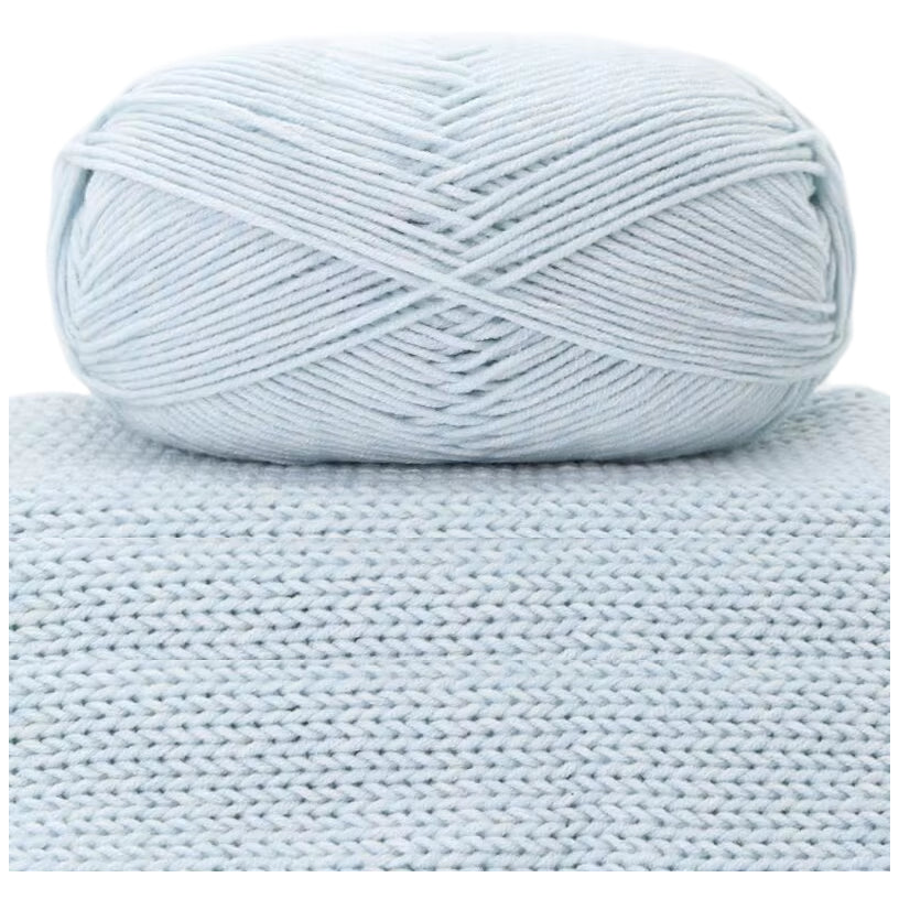Stonewash Jeans Yarn, Soft Craft Yarn for Knitting and Crocheting, 100 Grams/3.53oz 262.47 Yards