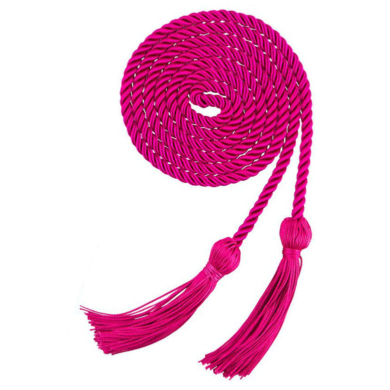 67 Inches Gold Graduation Cords for 2025 Ceremonies Braided Style Honor Tassel Rope