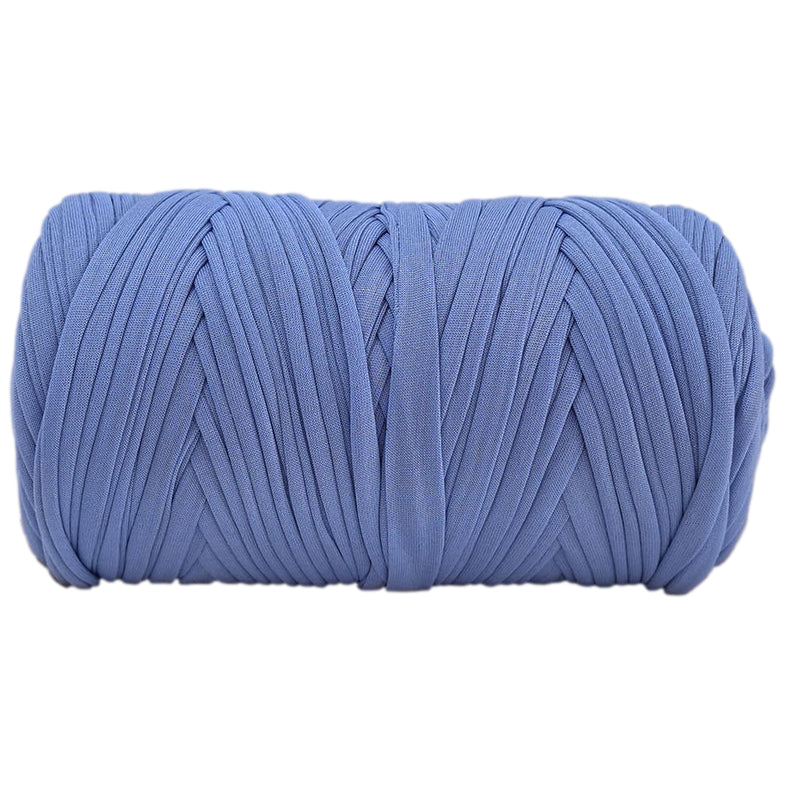 Polyester T-Shirt Yarn Thick Crochet Fabric Ribbon for Knitting Bags, Rugs, and Crafts, 400 Grams/14.11oz, 142.17 yards