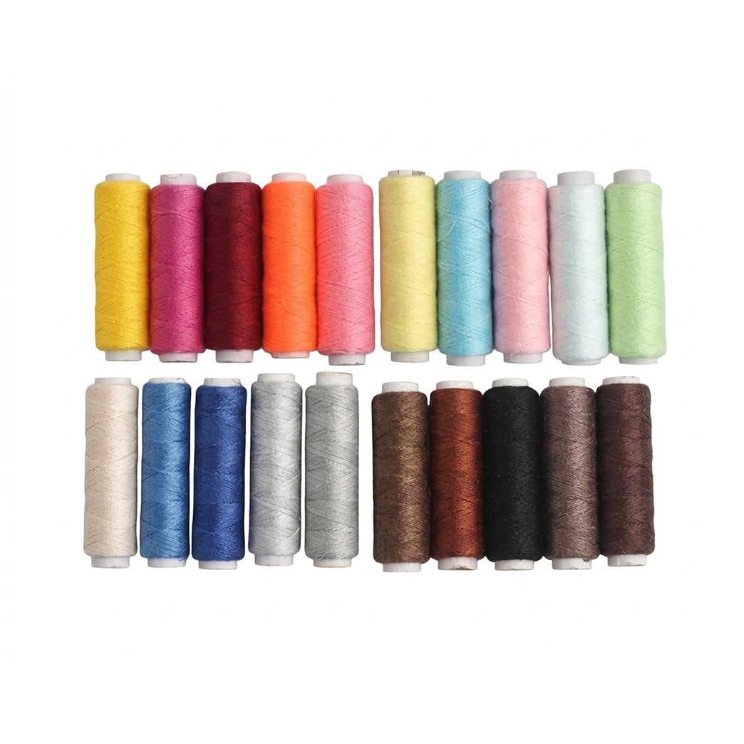 Sew-All Thread Set, 100m Spools for Sewing, Quilting, Mending, and DIY Crafts, Pack of 20