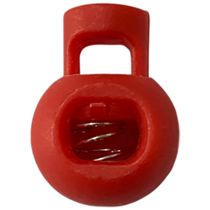 Plastic Spring Cord Locks for Drawstrings Paracord Toggles Elastic Shoelaces Hoodies and Bags, Pack of 10