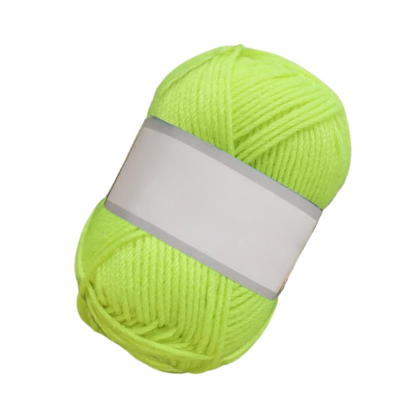 DK Blended Acrylic Yarn for Knitting and Crochet, Lightweight Garments, and Accessories, 100 Grams/3.53oz 200 Yards