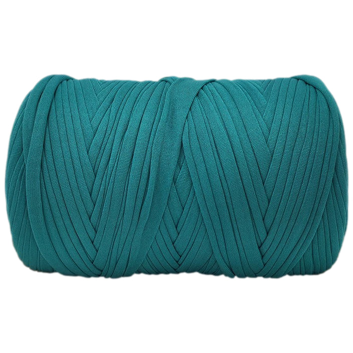 Polyester T-Shirt Yarn Thick Crochet Fabric Ribbon for Knitting Bags, Rugs, and Crafts, 400 Grams/14.11oz, 142.17 yards