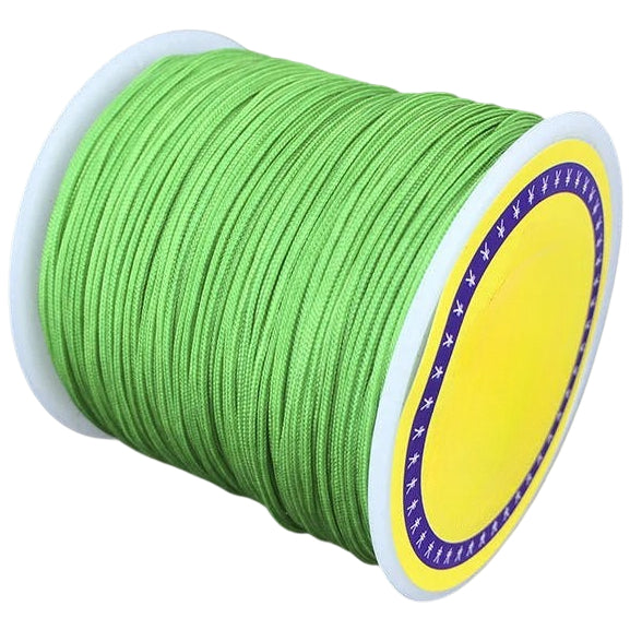 0.8mm-100m Nylon Knot Cord for DIY Jewelry, Beading, Macrame, and Craft Projects