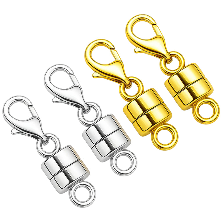 Extra Strong Magnetic Necklace Clasp Converter for Bracelets and Jewelry Repair