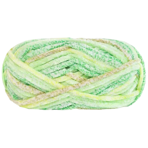 Thick Velvet Chenille Yarn 100 Grams/3.52oz 87.5 yards Skein Soft Chunky Plush Yarn for Knitting and Crocheting