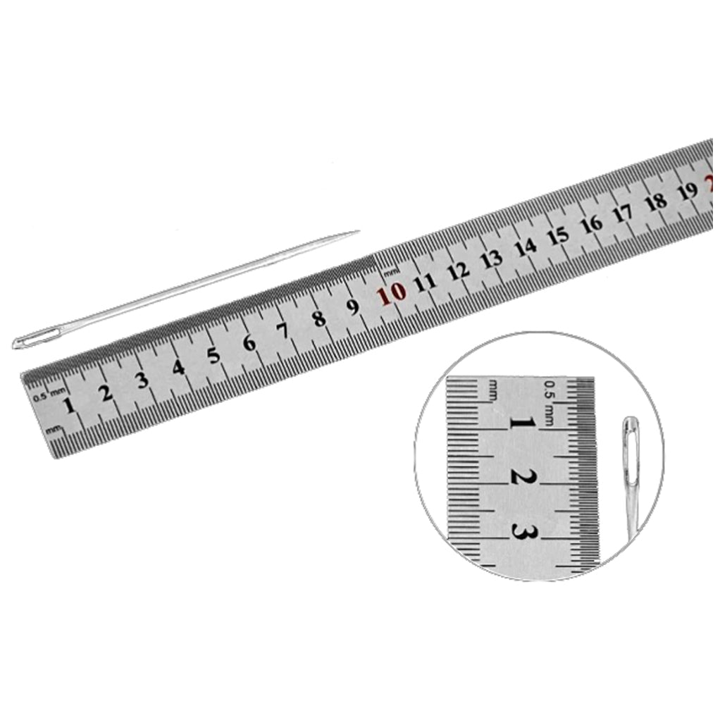 Extra Long Upholstery Hand Sewing Needle with Big Eye for Stitching an ...