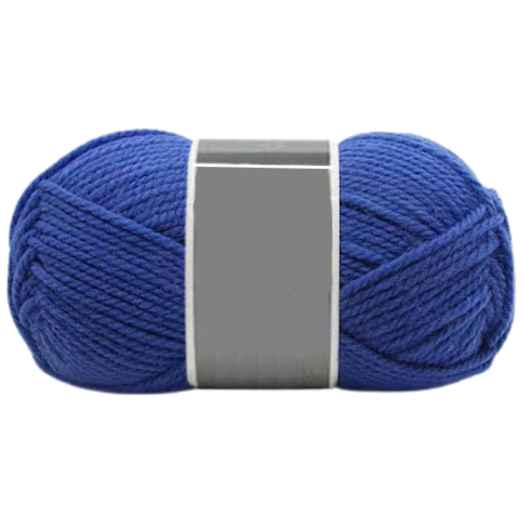 Bulky Merino Wool and Acrylic Blended Knitting Yarn for Craft Projects, 100 Grams/3.53oz 120 Yards