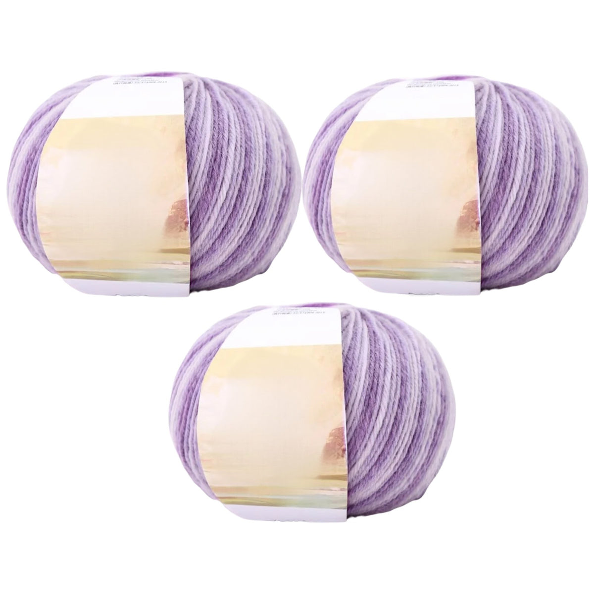 Superwash Wool Yarn, 50grams per Roll DK Weight for Knitting, Crocheting, and Soft Craft Projects, 150 Grams/5.29oz 327 yards, Pack of 3