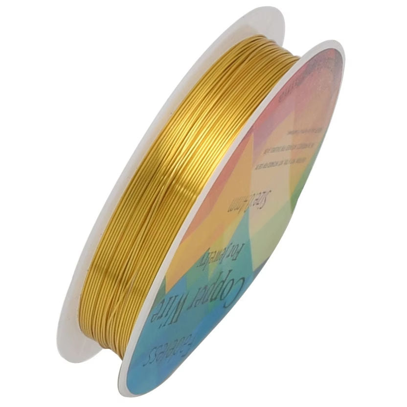 20 Gauge Tarnish Resistant Copper Jewelry Wire 28 Yards for Beading and Craft Making