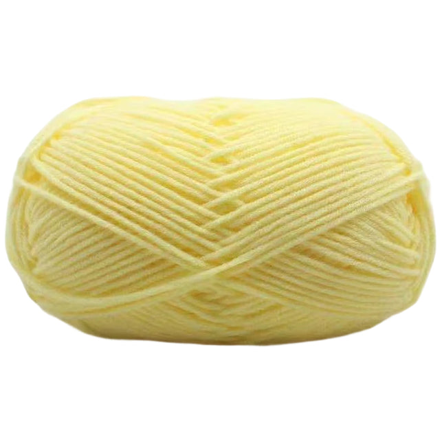 4-Ply Acrylic Yarn 50g/1.76oz 142 Yards, Tight Twist for Knitting and Crochet Projects