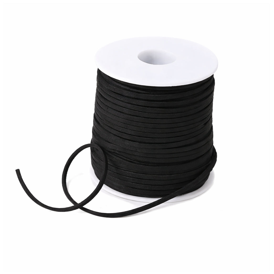 Faux Suede Leather Cord 50 Yards Flat Lace String for Jewelry Making Bracelets Crafts and DIY Projects