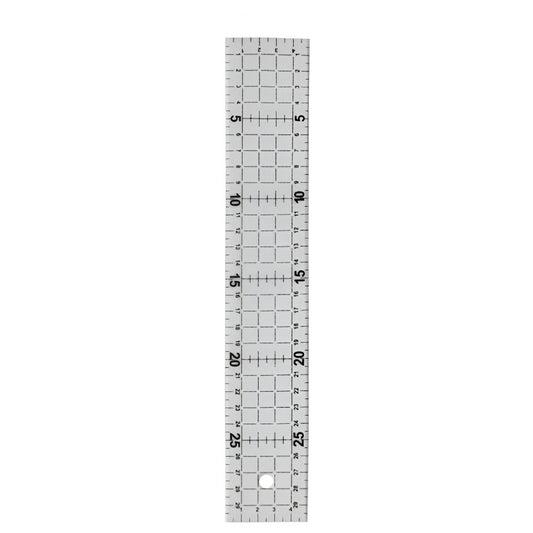 Acrylic Sewing and Quilting Ruler With Gridlines for Fabric Cutting, Measuring, Arts, and Craft Supplies