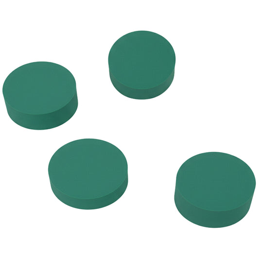Round Floral Foam 3.15 Inch Green Wet and Dry Florist Foam for Fresh and Artificial Flower Arrangements, Pack of 4