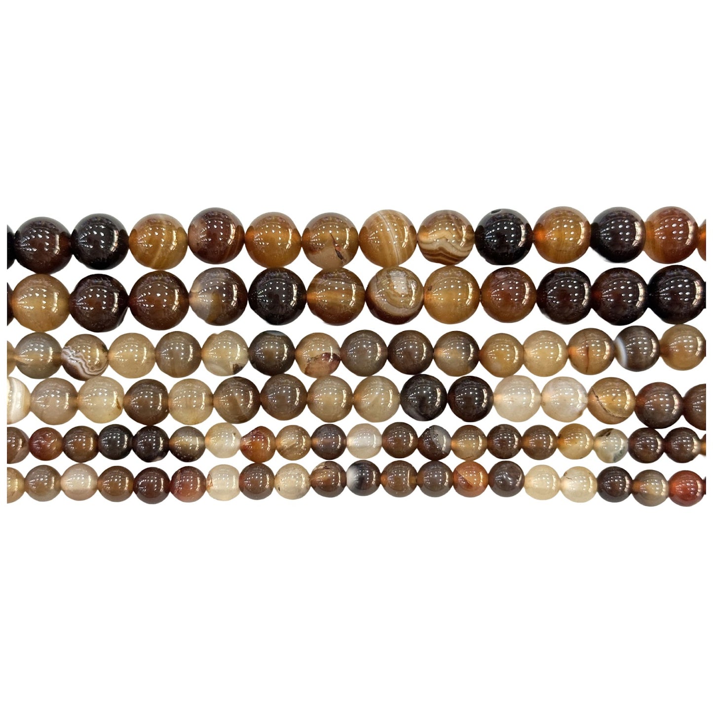 Natural Hematite Gemstone Round Beads 15 Inch Strand for Jewelry Making and Craft Design