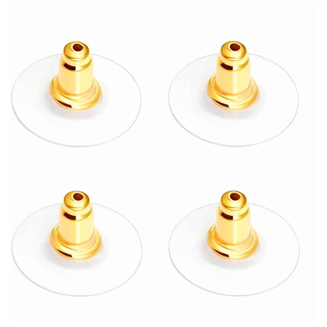 Clear Silicone Earring Backs Hypoallergenic Soft Rubber Stud Earring Safety Stoppers