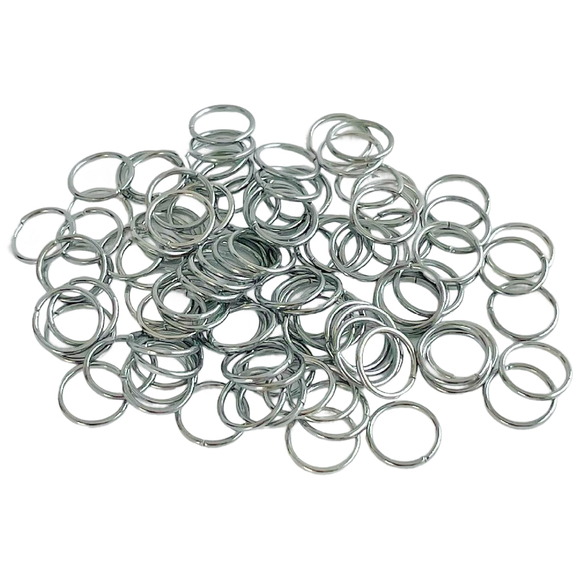 Open Jump Rings for Jewelry Making Earrings and Keychains for Crafts Repair Supplies, Pack of 300