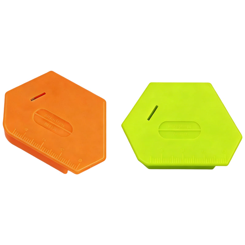 Magnetic Seam Guide 4 x 5.7cm with Scale Universal Sewing Machine Hemmer Guide for Accurate Stitching